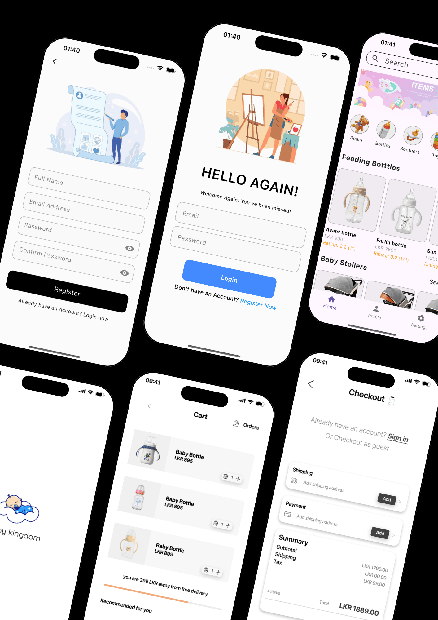 Mobile E-Commerce App