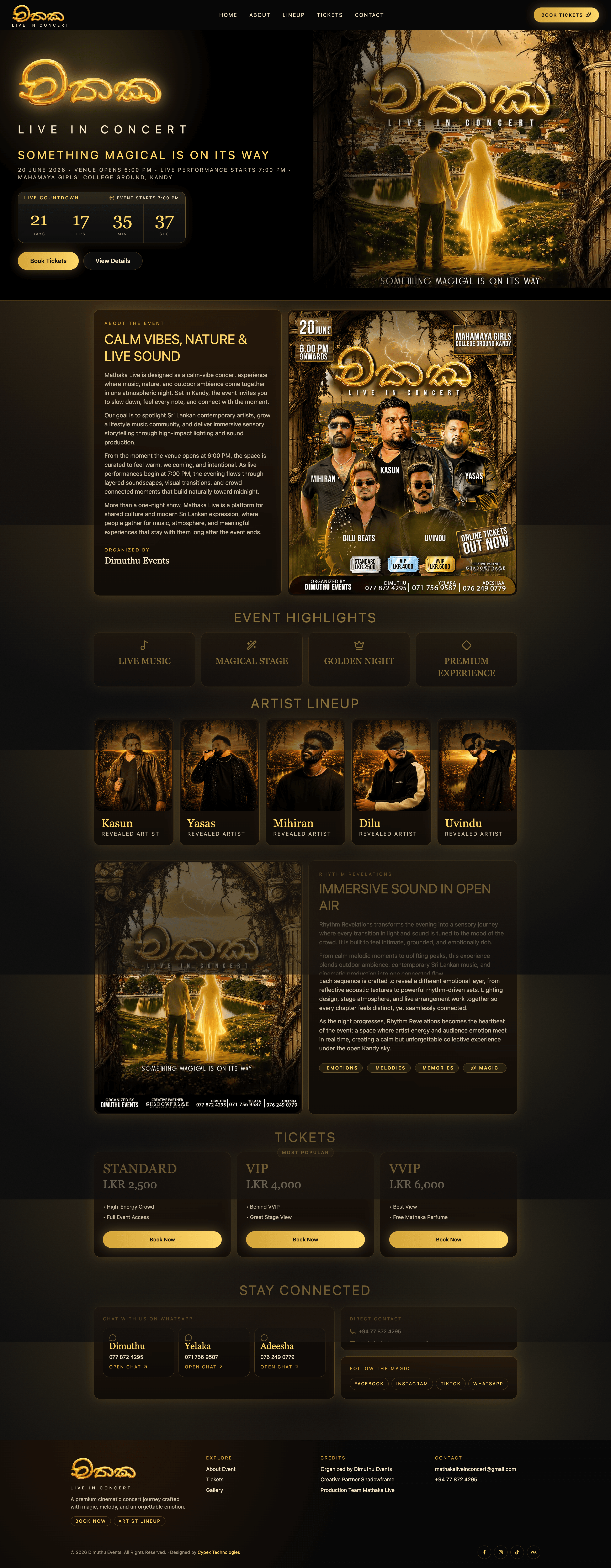 Dimuthu Events